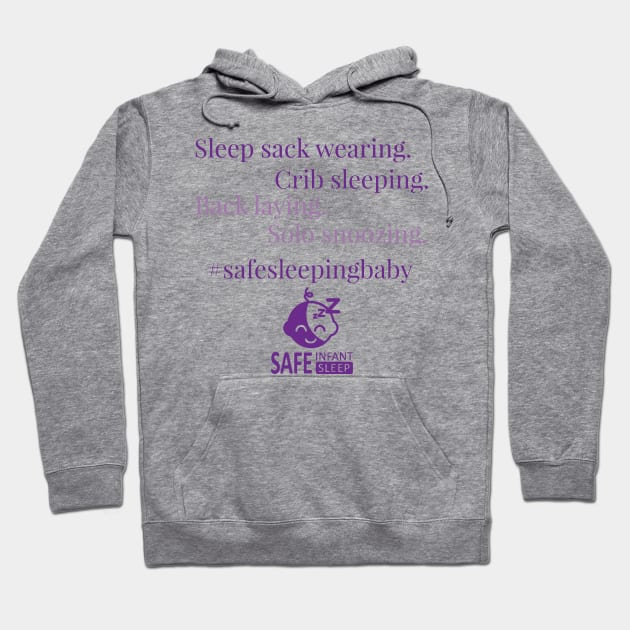 Safe Sleeping Baby Hoodie by SafeInfantSleepy